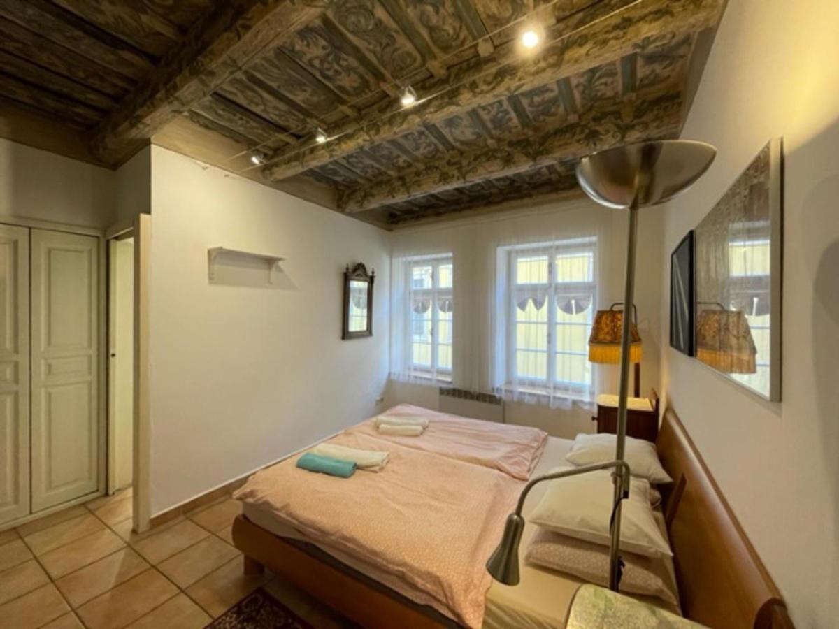 Historical Apartment With Balcony Prag Eksteriør billede